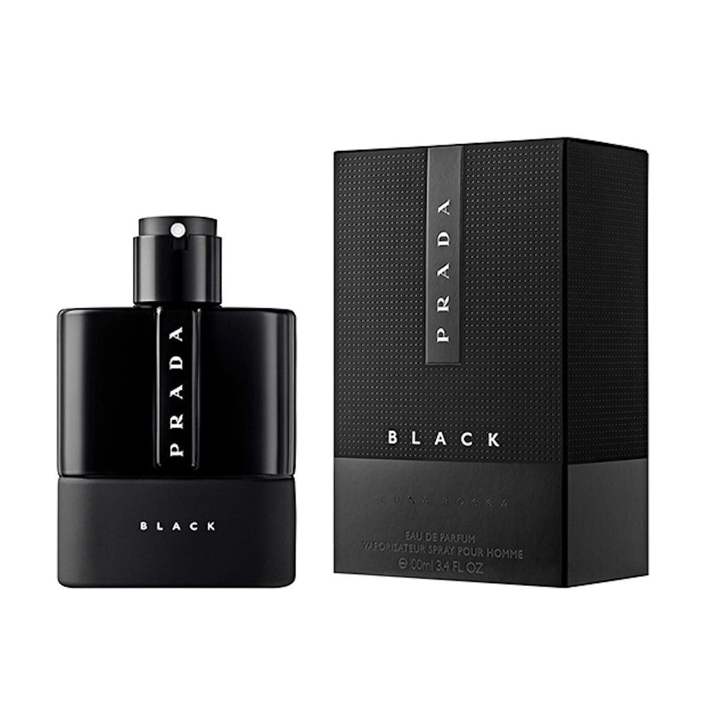 Prada Luna Rossa Black Eau de Parfum Men's Aftershave Spray (50ml, 100ml)