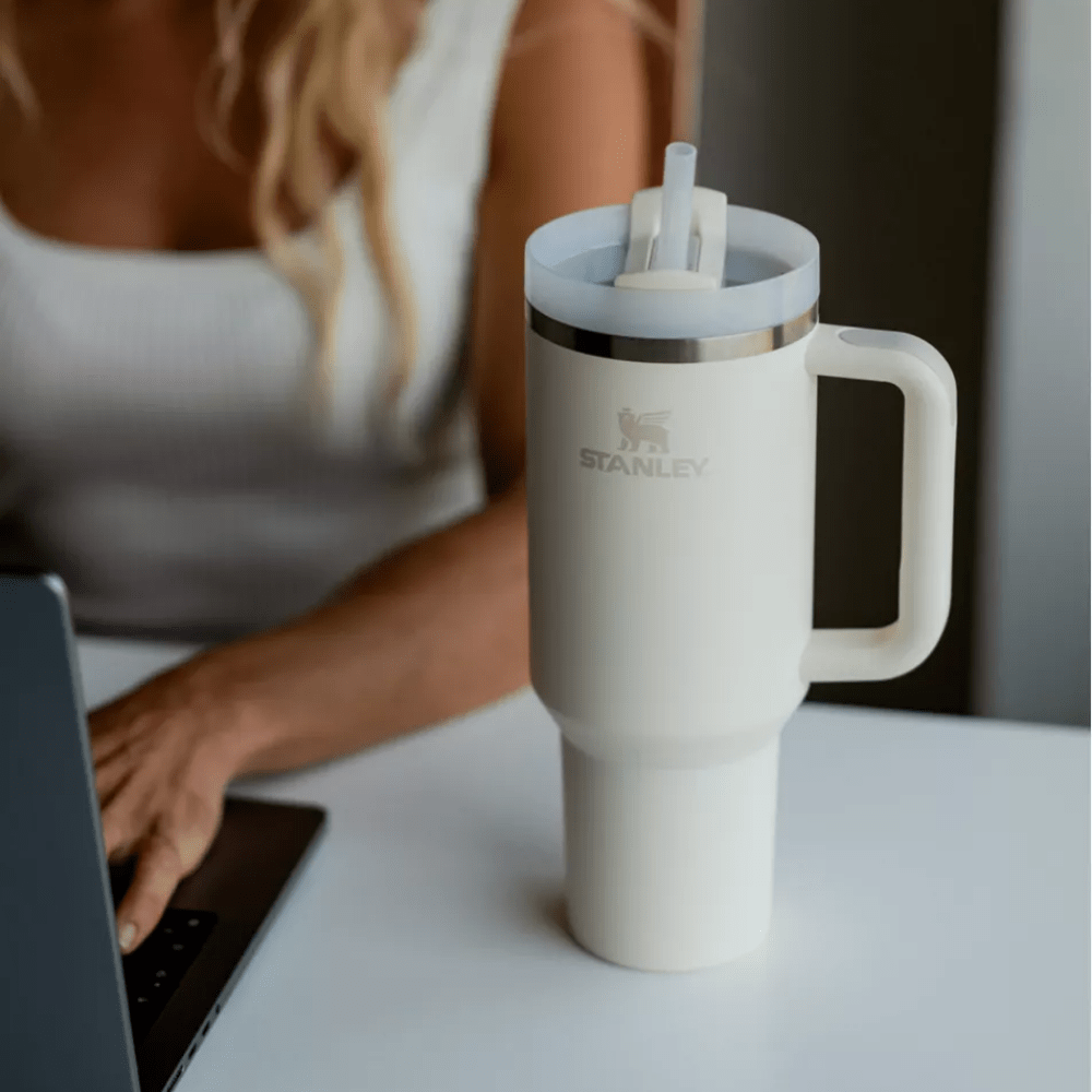 Stanley Quencher H2.0 Flowstate Tumbler Cream (1.2L)