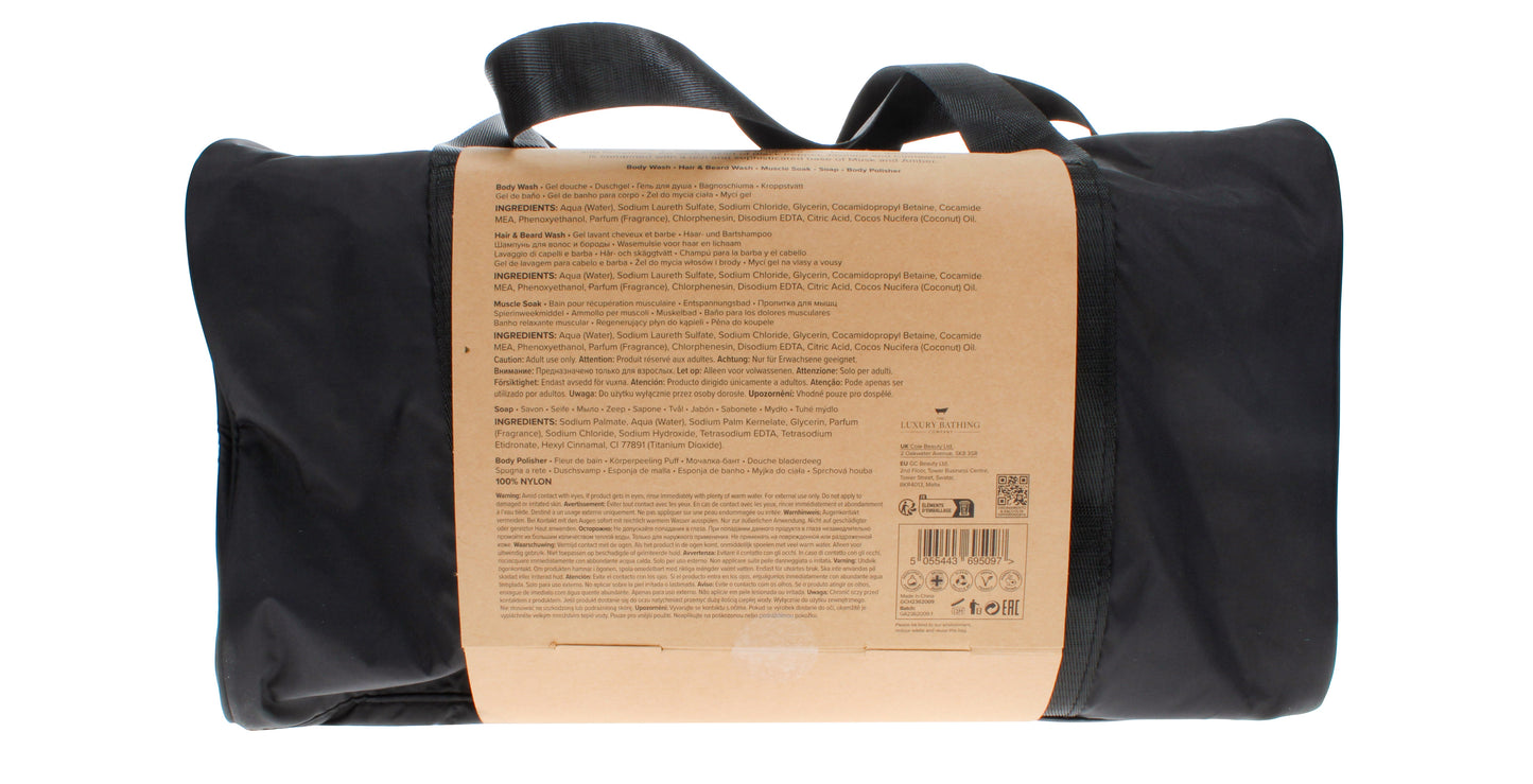 The Luxury Bathing Company GC Homme Weekend Getaway Gift Set