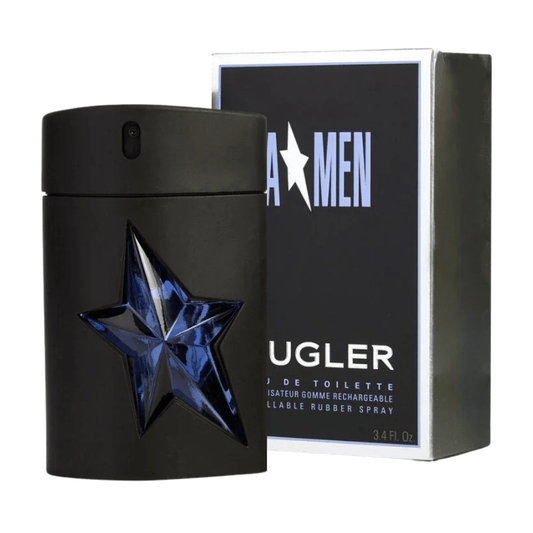 Thierry Mugler A*Men Rubber Flask Eau de Toilette Men's Aftershave Refillable Spray (100ml)