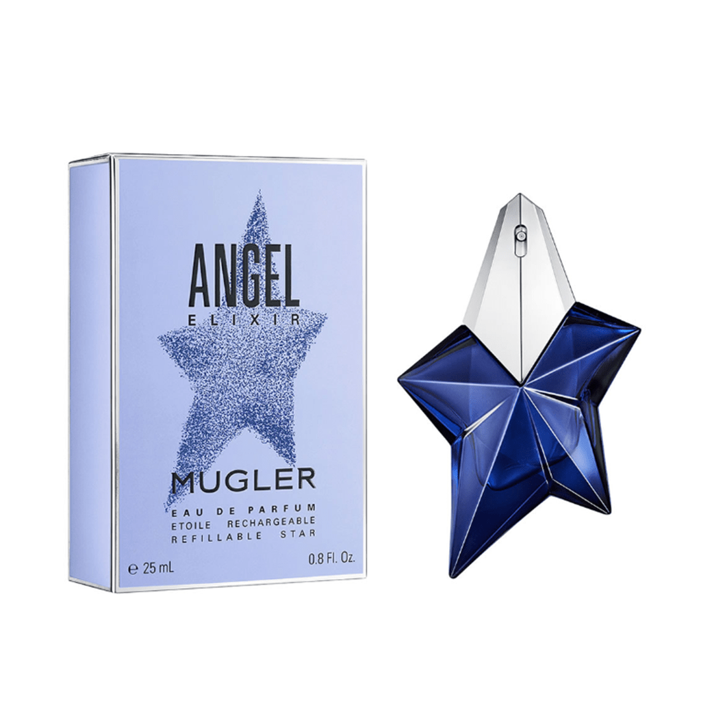Thierry Mugler Angel Elixir Eau de Parfum Refillable Women's Perfume Spray (25ml, 50ml, 100ml)