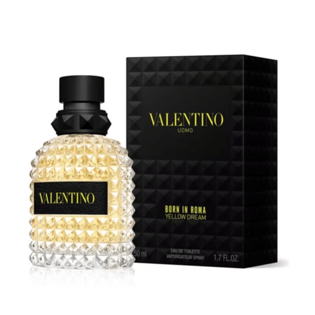 Valentino Uomo Born in Roma Yellow Dream Eau de Toilette Men's Aftershave Spray (50ml, 100ml)