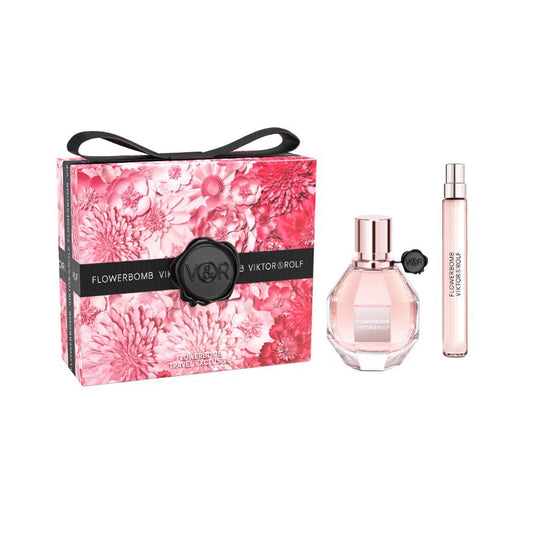 Viktor & Rolf Flowerbomb Eau de Parfum Women's Gift Set Spray (50ml) with 10ml EDP