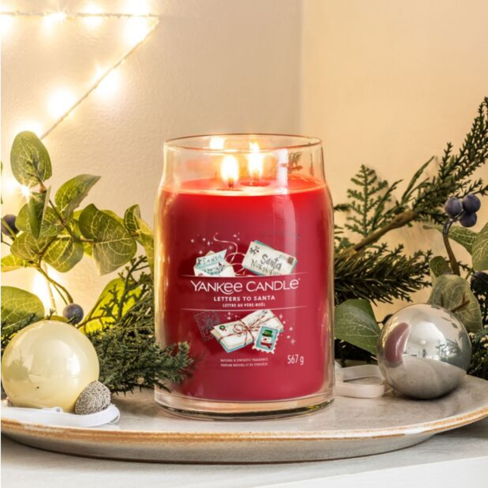Yankee Candle Letters To Santa Signature Large Jar Candle