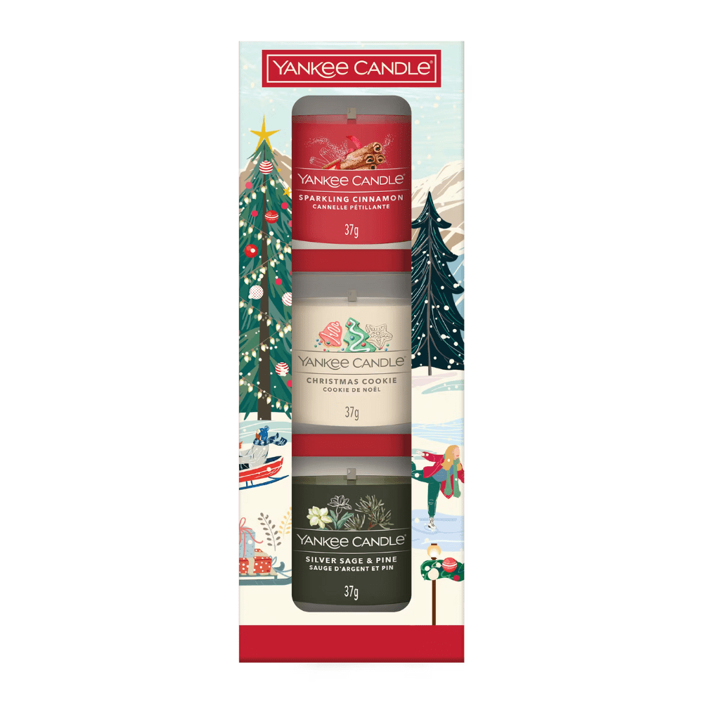 Yankee Candle Mini Filled Votive Christmas Classic Gift Set (3 x 37g)