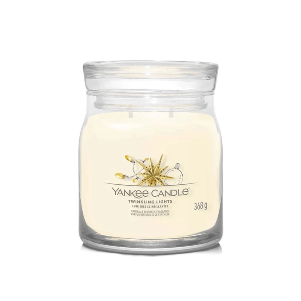 Yankee Candle Twinkling Lights Signature Medium Jar Candle