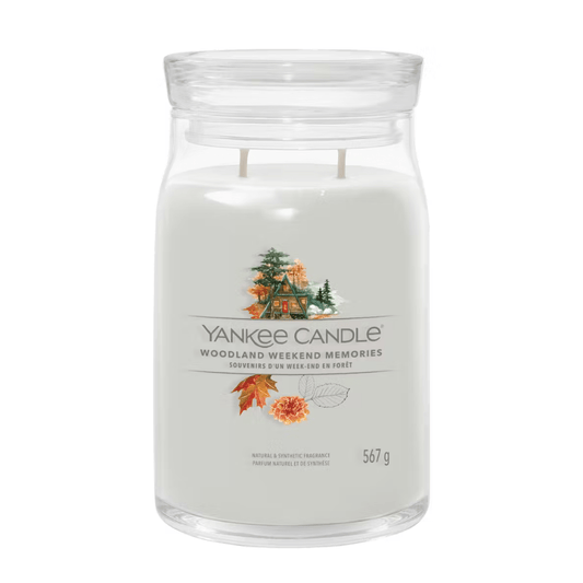Yankee Candle Woodland Weekend Memories Signature Large Jar Candle